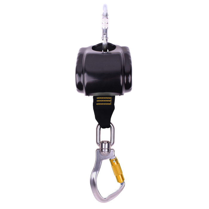 Fall Arrest Block 2.5m Webbing Compact Ridgegear RGA1 - White Wolf Safety