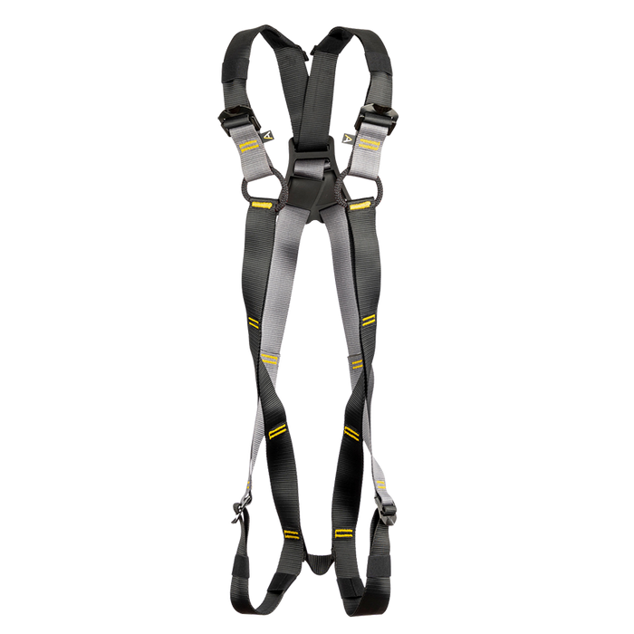 Full Body Climbing Harness Rope Rings Standard Small X-Small Ridgegear Adventure RGH14-RR - White Wolf Safety