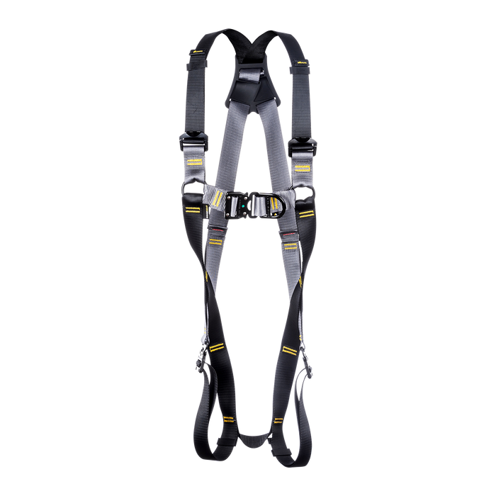 Safety Harness FAST FIT 2-Point Front & Rear D Ridgegear RGH2FF - White Wolf Safety