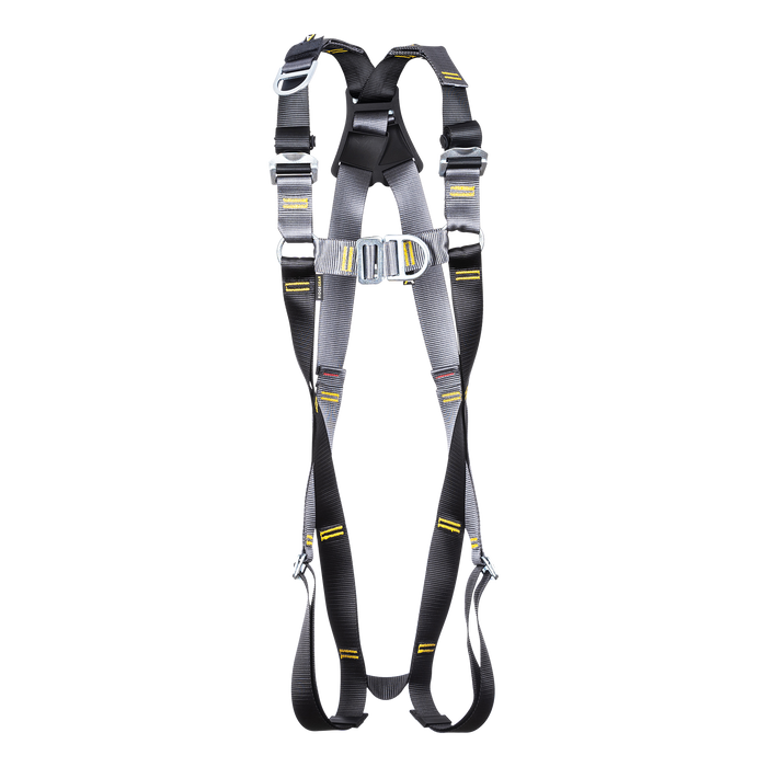 Rescue Harness Lightweight 3-Point Front D Ring Rear Rescue Confined Space Ridgegear RGH5 - White Wolf Safety
