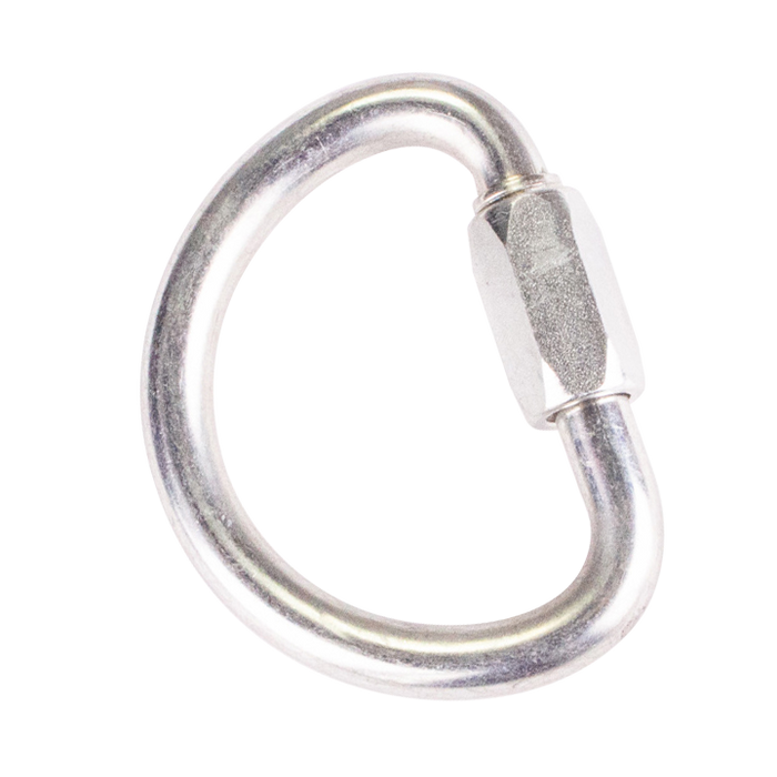 Screwgate Delta Link 10mm Half Moon Climbing Mallon Ridgegear RGK20 - White Wolf Safety