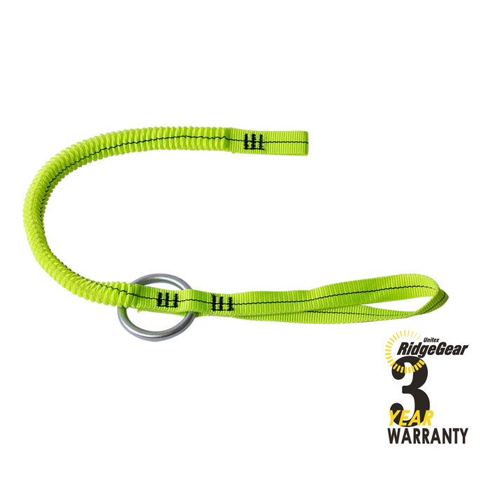 Elastic Tool Lanyard ChokeLoop BeltFix Ring Ridgegear RTLE3 - White Wolf Safety