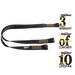 Restraint Lanyard Twin Leg Webbing 1.3m Ridgegear RGL14/1.3 - White Wolf Safety