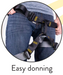 Climbing Sit Harness Ridgegear ApproachRGH12 - White Wolf Safety