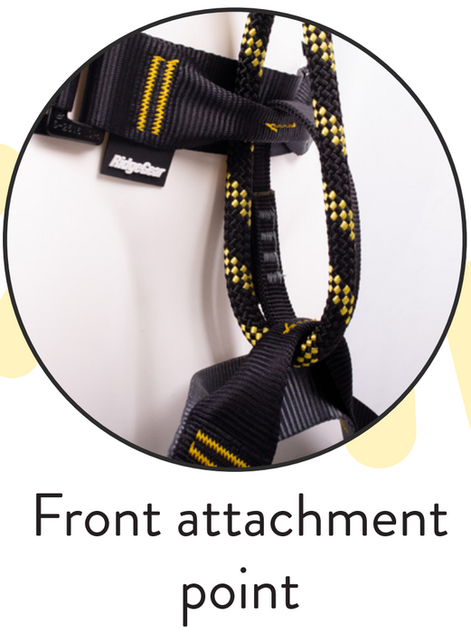 Climbing Sit Harness Ridgegear ApproachRGH12 - White Wolf Safety