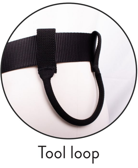 Climbing Sit Harness Ridgegear ApproachRGH12 - White Wolf Safety