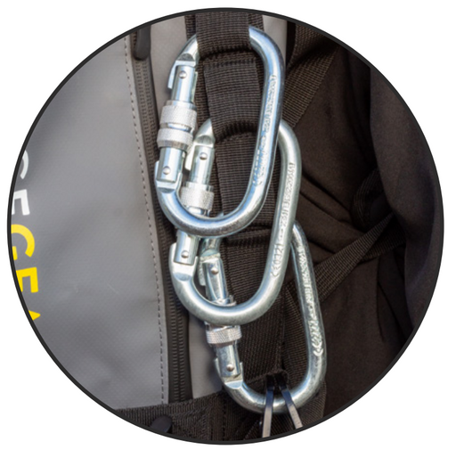 Safety Equipment Epic Duffel Bag 50L General-Purpose Outdoor Ridgegear RGS7 - White Wolf Safety