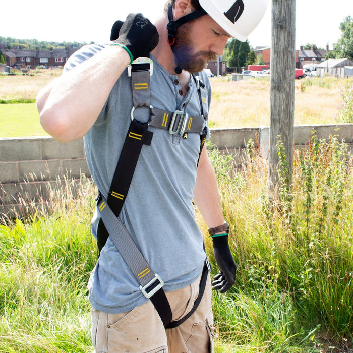 IPAF MEWP Harness Restraint Lanyard Kit Ridgegear RGHK5/MEWP - White Wolf Safety