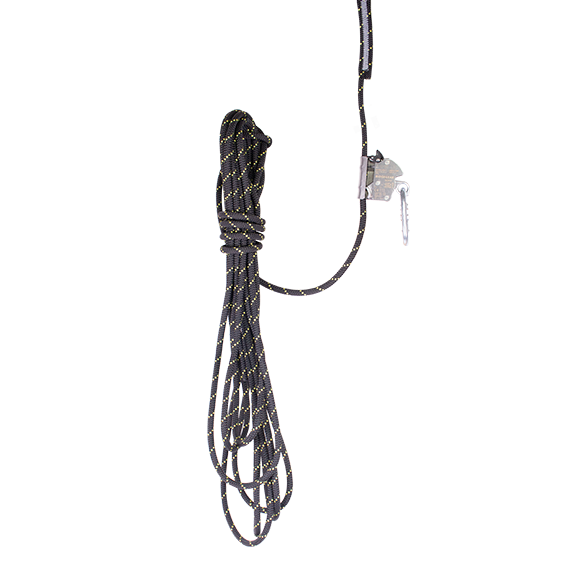 Stainless Steel Vertical Safety Rope Grab for 11mm Kernmantle Rope Ridgegear RGA12 - White Wolf Safety
