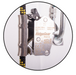 Stainless Steel Vertical Safety Rope Grab for 11mm Kernmantle Rope Ridgegear RGA12 - White Wolf Safety