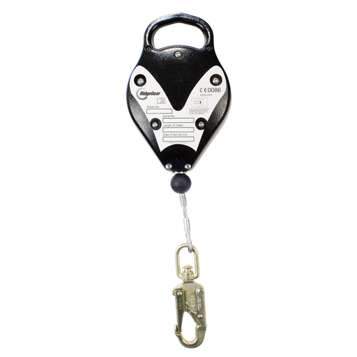 Fall Arrest Block 6m Wire Ridgegear RGA26 - White Wolf Safety