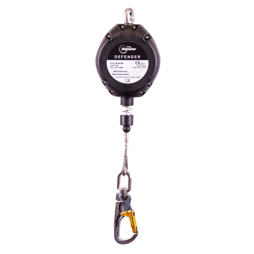 Defender Fall Arrest Block 9m Wire Ridgegear RGA9 DEF - White Wolf Safety