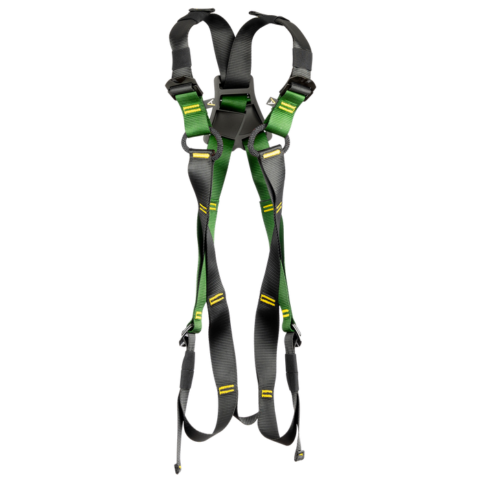 Full Body Climbing Harness Rope Rings Standard Small X-Small Ridgegear Adventure RGH14-RR - White Wolf Safety