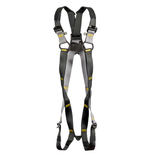 Full Body Climbing Harness Rope Rings Standard Small X-Small Ridgegear Adventure RGH14-RR - White Wolf Safety