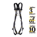 Full Body Climbing Harness Standard Small X-Small Ridgegear Adventure RGH14 - White Wolf Safety