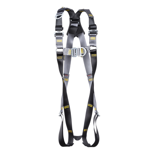 Rescue Harness Lightweight 3-Point Front D Ring Rear Rescue Confined Space Ridgegear RGH5 - White Wolf Safety