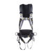 Deluxe Comfort Safety Harness 4-Point Front Rear Side D Quick Release Ridgegear RGH6 - White Wolf Safety