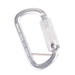 Triple Action ANSI Strong Safe Karabiner 12mm Steel Captive Pin Ridgegear RGK15 - White Wolf Safety