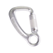 Triple Action Strong Safe Karabiner 18mm Steel Captive Eye Ridgegear RGK18 - White Wolf Safety