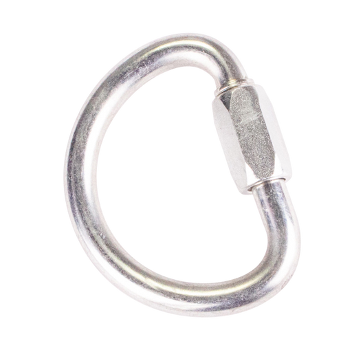 Screwgate Delta Link 10mm Half Moon Climbing Mallon Ridgegear RGK20 - White Wolf Safety