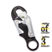 Double Action ANSI Stepbolt Connector 18mm Alum Retaining Eye Ridgegear RGK50 - White Wolf Safety
