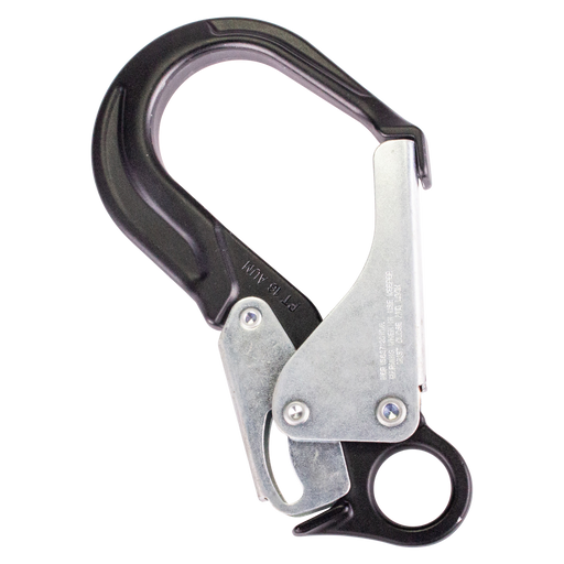Double Action ANSI approved Scaffold Karabiner 62mm Captive Eye Ridgegear RGK88 - White Wolf Safety