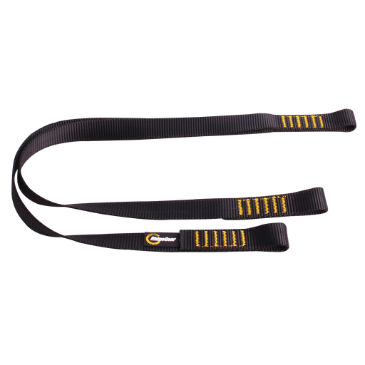 Restraint Lanyard Twin Leg Webbing 1.8m Ridgegear RGL14/1.8 - White Wolf Safety