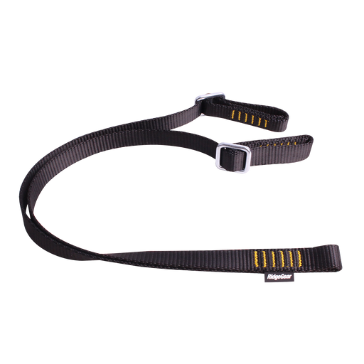 Restraint Lanyard Twin Adjustable 1.8m Ridgegear RGL19/1.8 - White Wolf Safety