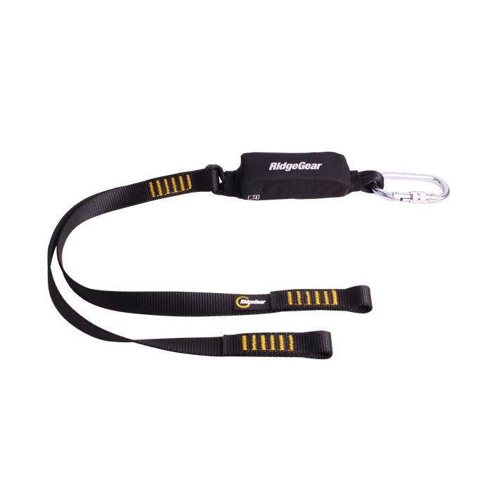 Scaffolders Twin Leg Harness Lanyard Kit - 2-point Harness, Shock Lanyard Ridgegear RGHK4 - White Wolf Safety