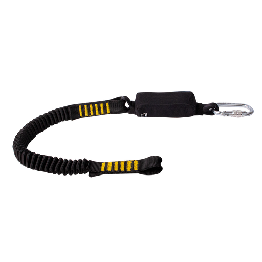 Elastic Shock Absorber Lanyard Single 1.8m RidgegearRGL6/1.8 - White Wolf Safety