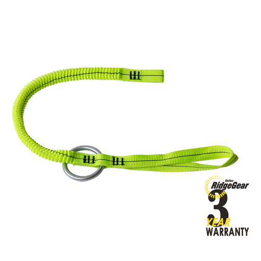 Elastic Tool Lanyard ChokeLoop BeltFix Ring Ridgegear RTLE3 - White Wolf Safety