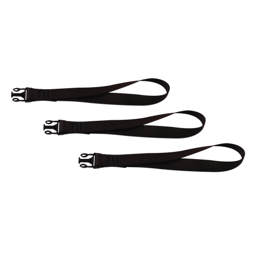 Clip Buckle Choke Loops (Pack of 3) Ridgegear RTLS2A       - ADD ON ITEM to RTLS2 - White Wolf Safety