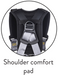 Deluxe Comfort Safety Harness 4-Point Front Rear Side D Quick Release Ridgegear RGH6 - White Wolf Safety
