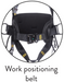 Deluxe Comfort Safety Harness 4-Point Front Rear Side D Quick Release Ridgegear RGH6 - White Wolf Safety